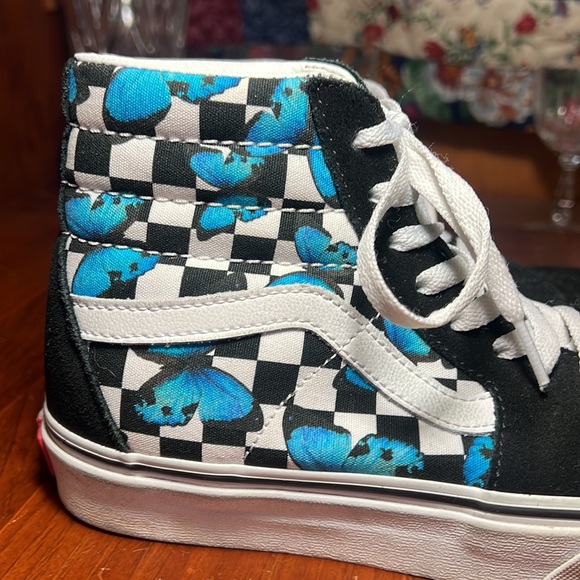 Vans Hightop Butterfly Mens size 5 Sneakers - Picture 5 of 6